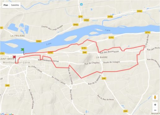 Rando à Montlouis le 08 octobre 2017