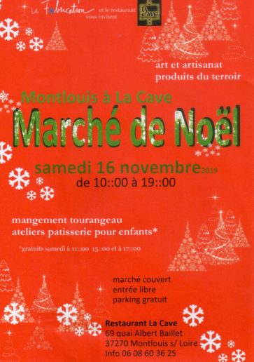 Marché de Noël au restaurant La cave