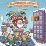 Illustration calendrier de lavent